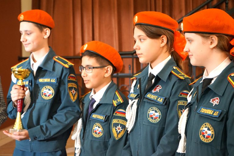 Награждение победителей конкурса-квеста «По дорогам истории кадетского образования»