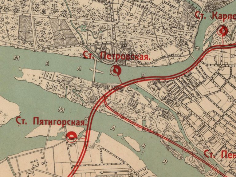 По вопросу о сооружении метрополитена в Петрограде