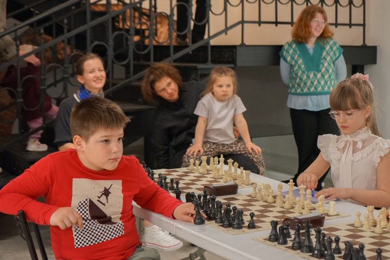 Шахматный турнир в  музее мостов