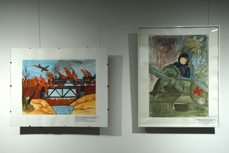 Открытие выставки «Дорогами войны к Великой Победе»