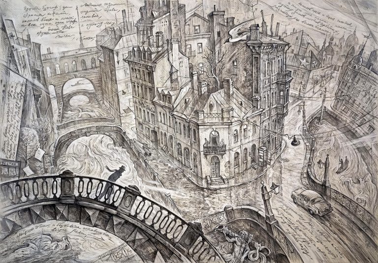 В Музее мостов продолжает работу выставка «Книга мостов»