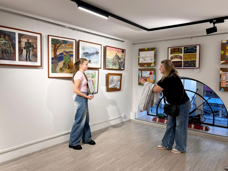 Выставка детских работ в Музее мостов