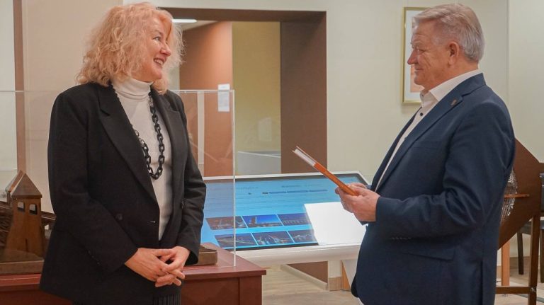 Открытие выставки «Интеллигент мостостроения»