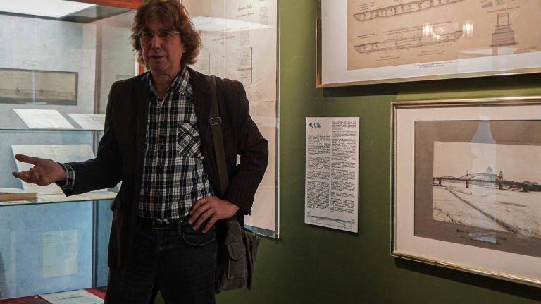 Открытие выставки «Интеллигент мостостроения»