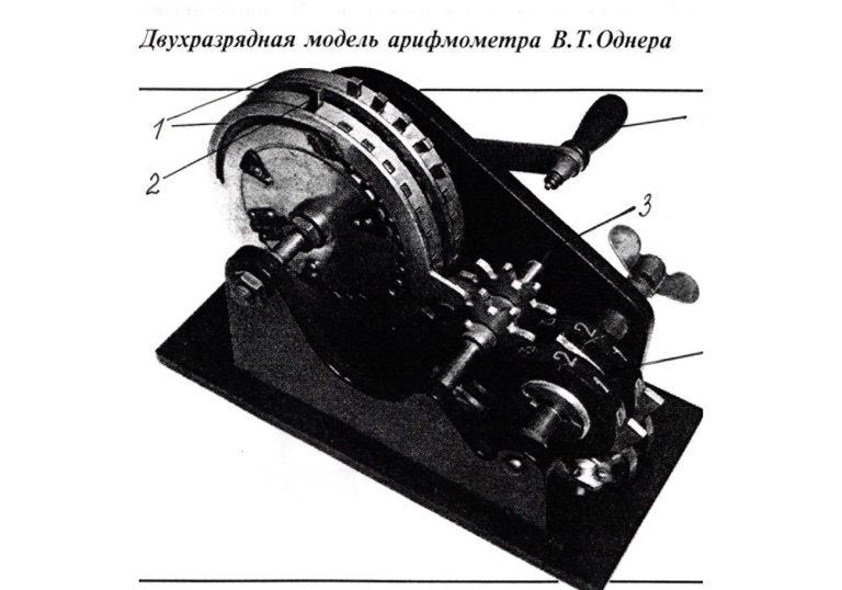 Арифмометр Однера на железных дорогах России