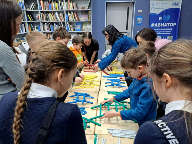 Мастер-класс в книжном пространстве «Авиатор»