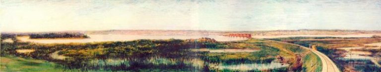 Мост через реку Обь