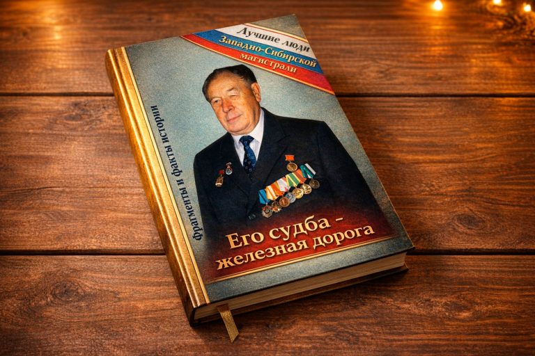Книга о М.И. Карманове «Его судьба – железная дорога»