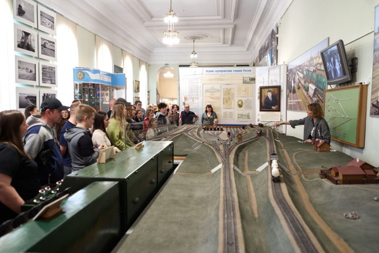 Ночь музеев В ЦМЖТ РФ, посвященная 85-летию Метростроя
