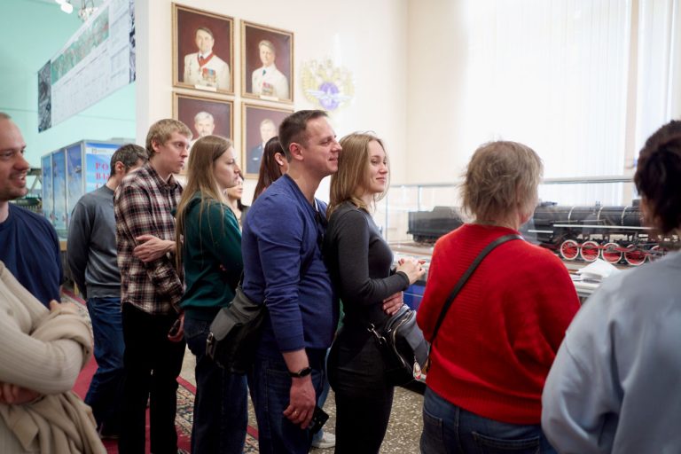 Ночь музеев В ЦМЖТ РФ, посвященная 85-летию Метростроя
