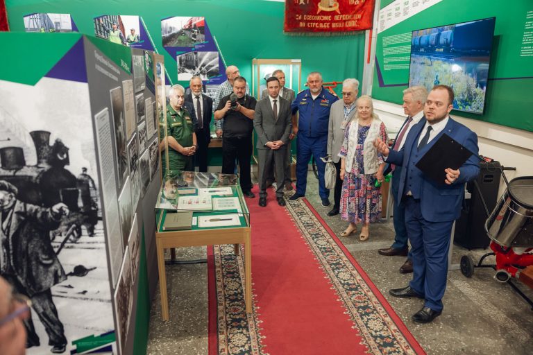 Открытие выставки «105 фактов о Ведомственной охране железнодорожного транспорта»